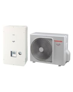 Toshiba HWS-P1405H8R-E / HWS-P1105XWHT9-E ESTIA High Power Hydrobox (R32, 3 fázis, 9 kW-os elektromos patronnal)